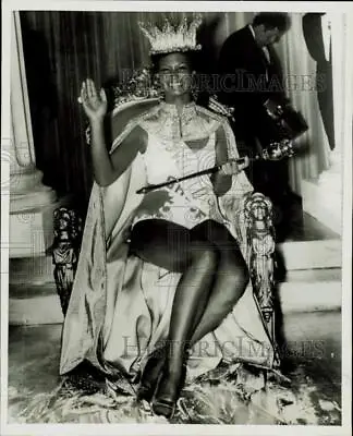 1970 Press Photo Miss World Beauty Contest Winner Jennifer Hosten In London • $20.88