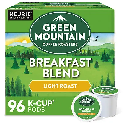 Green Mountain Coffee Breakfast Blend Keurig K-Cup Pod Light Roast 96 Count • $49.99