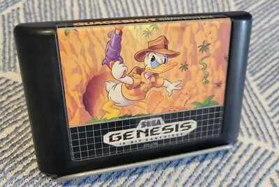 QuackShot Starring Donald Duck (Sega Genesis 1991) - Authentic Tested Working • $17