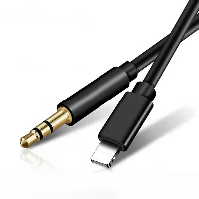 3.5mm Jack AUX Cable Adapter To Car Audio For IPhone 13 12 11 PRO 8 7 XS IOS Dev • £0.99