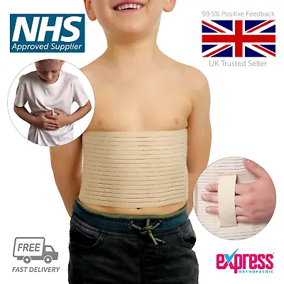 Children's Abdominal Binder Core Support Breathable Stomach Back Compression • £14.95