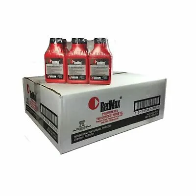 Redmax 598817701 MaxPro 2-Cycle Oil 2.6oz 1 Gallon Mix Case Of 48 • $78.95