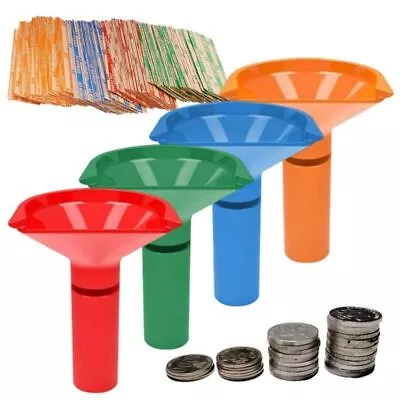 Coin Sorter Tubes Coin Counting Tubes Coin Wrappers Assorted Coin Wrappers • $17.30