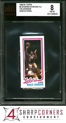 1980 Topps #139 Magic Johnson Rc Lakers Hof Single Panel Bvg 8 • $10.50