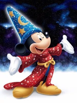 Disney Art_ Mickey Mouse Magic Night _Cross Stitch Pattern • $9.99