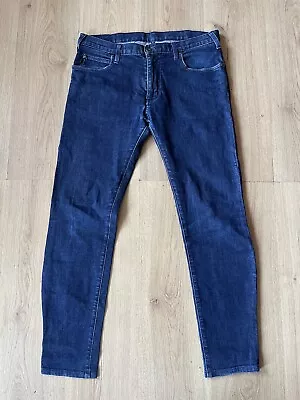 ARMANI JEANS Men’s Blue Slim Fit Jeans W32 L30 • £22