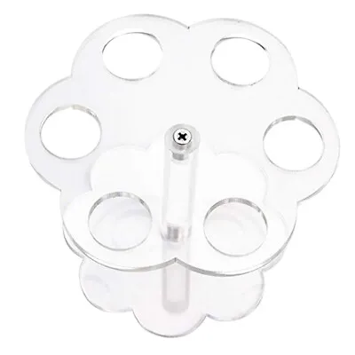 1pcs 6 Holes Acrylic Ice Cream Cone Stand Holder Transparent/Chip Cone Hol-wq • £7.88