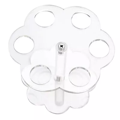 £7.72 • Buy 1pcs 6 Holes Acrylic Ice Cream Cone Stand Holder Transparent/Chip Cone HoldYU$d
