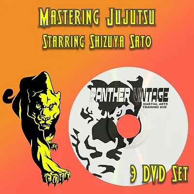 Mastering Nihon Jujutsu Starring Shizuya Sato (3 DVD Set) • $18.95