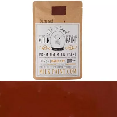 Old Fashioned Milk Paint Color: Barn Red Model 1010 Pint • $18.99