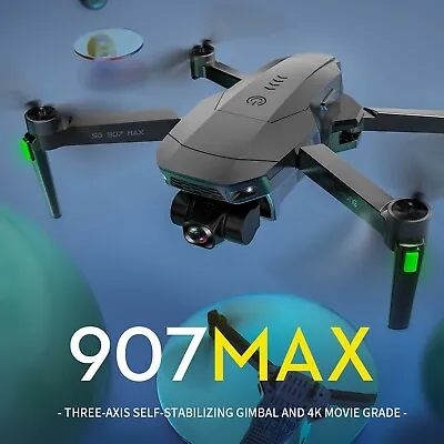 2021 NEW SG907 MAX 3-axis Gimbal 5G WIFI FPV RC Drone Quadcopter With 4K HD GPS • $1142.68