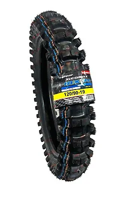 Dunlop MX34 120/90-19 Rear Dirt Bike Motorcycle Tire Geomax 120 90 19 45273517 • $137.99