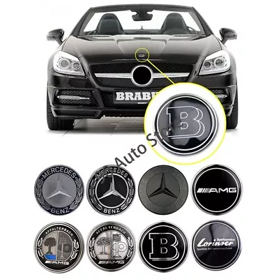 57mm Mercedes Benz AMG Apple Tree Brabus Lorinser Car Front Hood Center Cover • $14.68