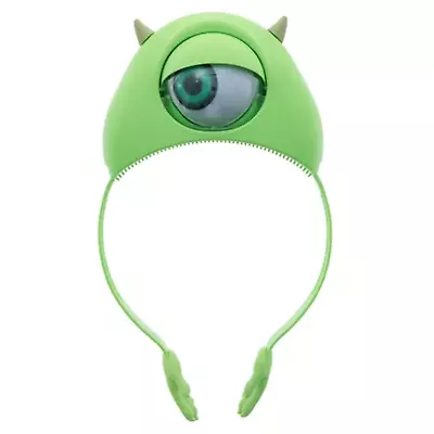 Disney Parks Pixar Monsters Inc Light Up Mike Wazowski Ear Headband - NEW • $16.19