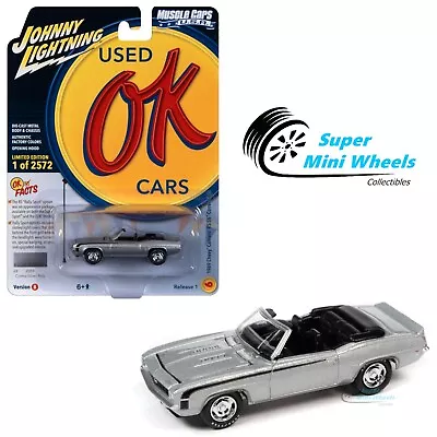 Johnny Lightning 1:64 - 1969 Chevrolet Camaro RS/SS Convertible Silver • $7.99