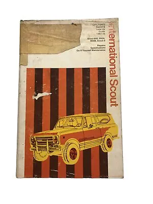 IH Scout 800-A 1967-1973 Shop Service Repair Manual Wiring Diagrams Engine Body • $99.99