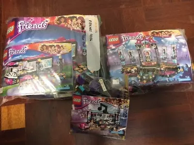 Lego Friends Pop Star Kits (3)  41103 41106 41105 • $125