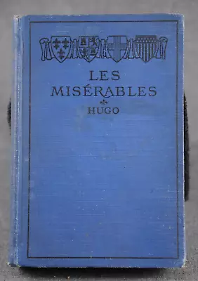1925 Les Miserables Victor Hugo Ginn & Company US Print French • $21.88