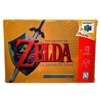 The Legend Of Zelda: Ocarina Of Time Collectors Edition 1998 Nintendo 64 CIB N64 • $375