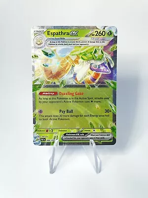 Pokémon TCG Espathra Ex 006/091 Holo Double Rare - Paldean Fates • $1.20