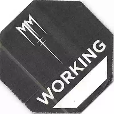 Marilyn Manson Backstage Pass 2013 Working Pass Black Variant • $11.80