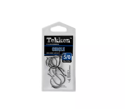 $6.95 • Buy Tekken Circle Hooks - Size 5/0