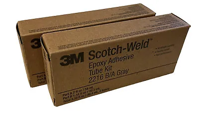 3M ScotchWeld Epoxy Adhesive EC-2216 Part B/A Gray Kit -SOLD AS 2 PACK(2 Kits) • $22.99