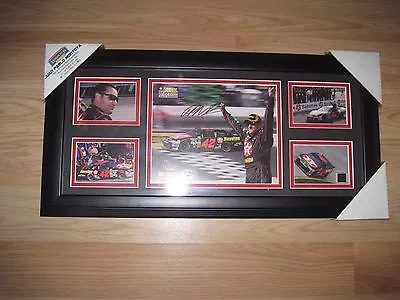 Mounted Memories Juan Pablo Montoya Signed 24 X12  Framed Photo/100% Guaranteed • $67.46