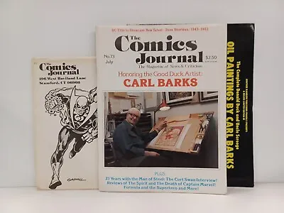 The Comics Journal #73 July 1982 Honoring Carl Barks ORIGINAL IRON FIST ENVELOPE • $24.99