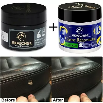 2Pcs Leather Repair Cream Kit Seat Restore Couch Furniture Car Seat Sofa Shoes • $14.28