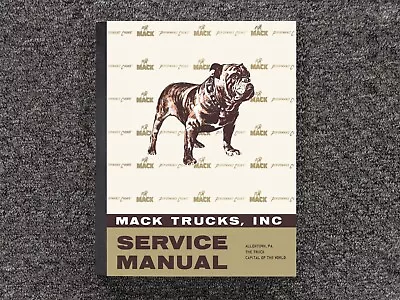 1975-1981 Mack DM685 Truck Service Repair Manual Set 1976 1977 1978 1979 1980 • $304.75