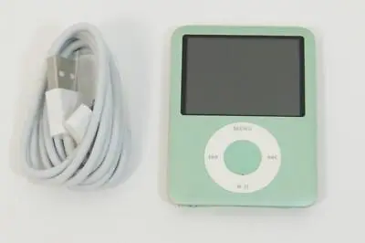 Good Used Working Green Apple IPod Nano 3rd Generation 8GB A1236 MP3 Player • $39.95