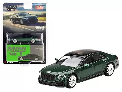 1/64 TSM MINI GT Bentley Flying Spur Diecast Model Car Verdant Green MGT00286 • $12.99