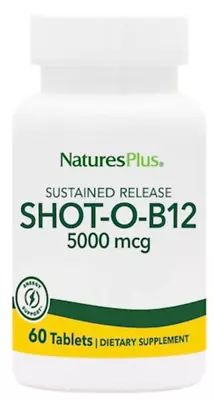 Shot-O-B12 5000 Mcg Tablet Sustained Release - 60 Count • $41.44