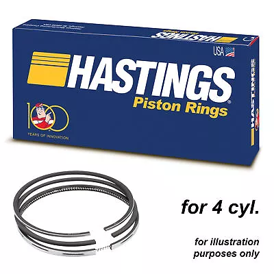 Hastings 6738 Piston Rings X4 For MG MGB BMC 1.8L 1963-1971 80.26 • $103.19