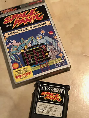 CBS Colecovision Space Panic Game • £13.75