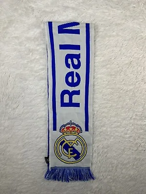 Soccer Scarf Football Official Real Madrid Fútbol Club Spain Fan Scarf La Liga • $8.99