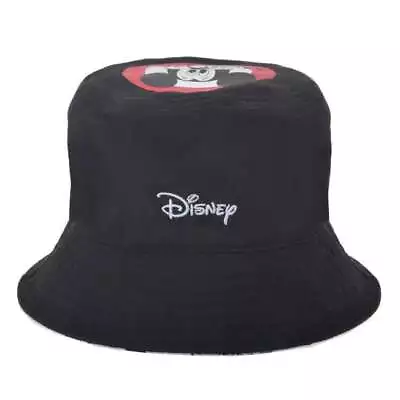 Mickey Mouse Club TV Hat Reversible Top Print 58 Black Disney Store Japan New • $54.15