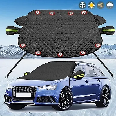 Winter Magnetic Car Windshield Cover Protector Snow Ice Frost Guard Sun Shade US • $14.99