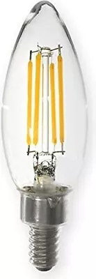 4 GE LED Chandelier Candelabra 4 = 40 Watt Soft WarmWhite Light Bulbs E12 2700K • $9.95