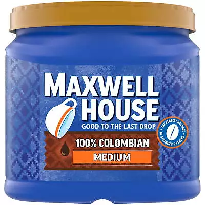 (3 Pack) Maxwell House Medium Roast 100% Colombian Ground Coffee 24.5 Oz.Jar • $26.68