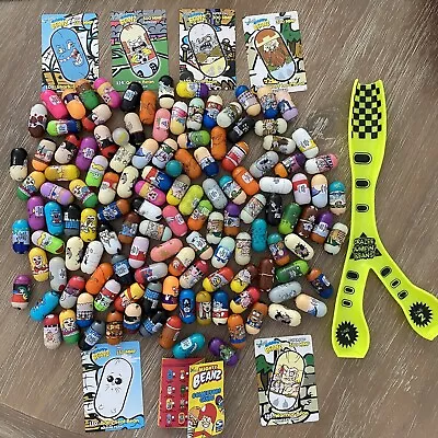 Mighty Beanz Lot - 129 Mighty Beanz 6 Cards Slide Rare Marvel Lady DeathStrike • $50