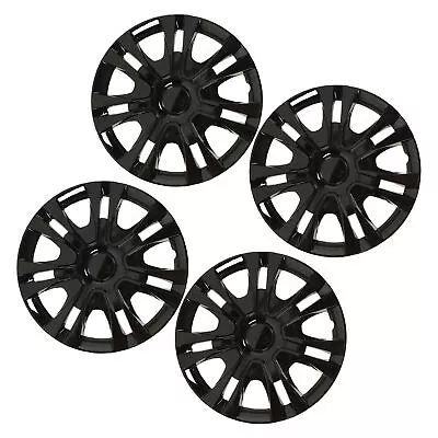 Rim Protector Sporty 15 Inch Wheel Cover Black Universal Fit Easy Installation • $256.31