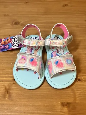 MY LITTLE PONY Light-Up Sandals Toddler Girls Size 7 Or 9 Hook & Loop Closure • $10.99