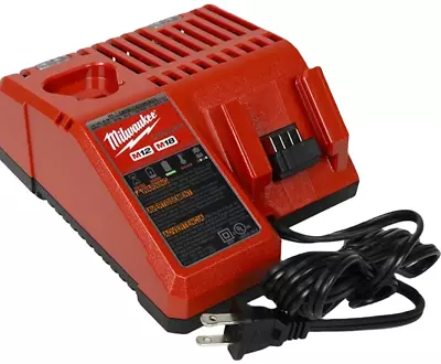 New Genuine Milwaukee M12 M18 12Volt - 18 Volt Charger # 48-59-1812 • $25.99