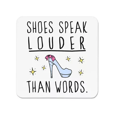 Shoes Speak Louder Than Words Fridge Magnet - Fashion Funny • $24.31