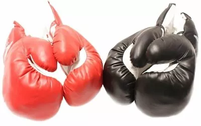 2 Pair Of New Boxing / Punching Gloves And Fitness Training Red And Black • $23.95