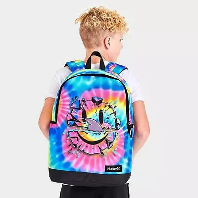 Hurley Graphic Kids Smiley Face Backpack Unisex • $38.99