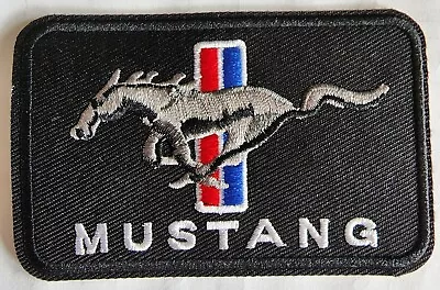 Mustang Automotive Embroidered Iron On Patches  2 1/4 X 3 1/2  • $4.25