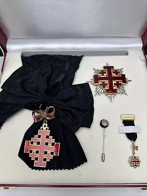 Equestrian Order Of The Holy Sepulcher Grand Officer Commander Vatican Stange • $455